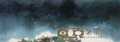 邢宝庄 宋人词意图 镜心 46×130.5cm